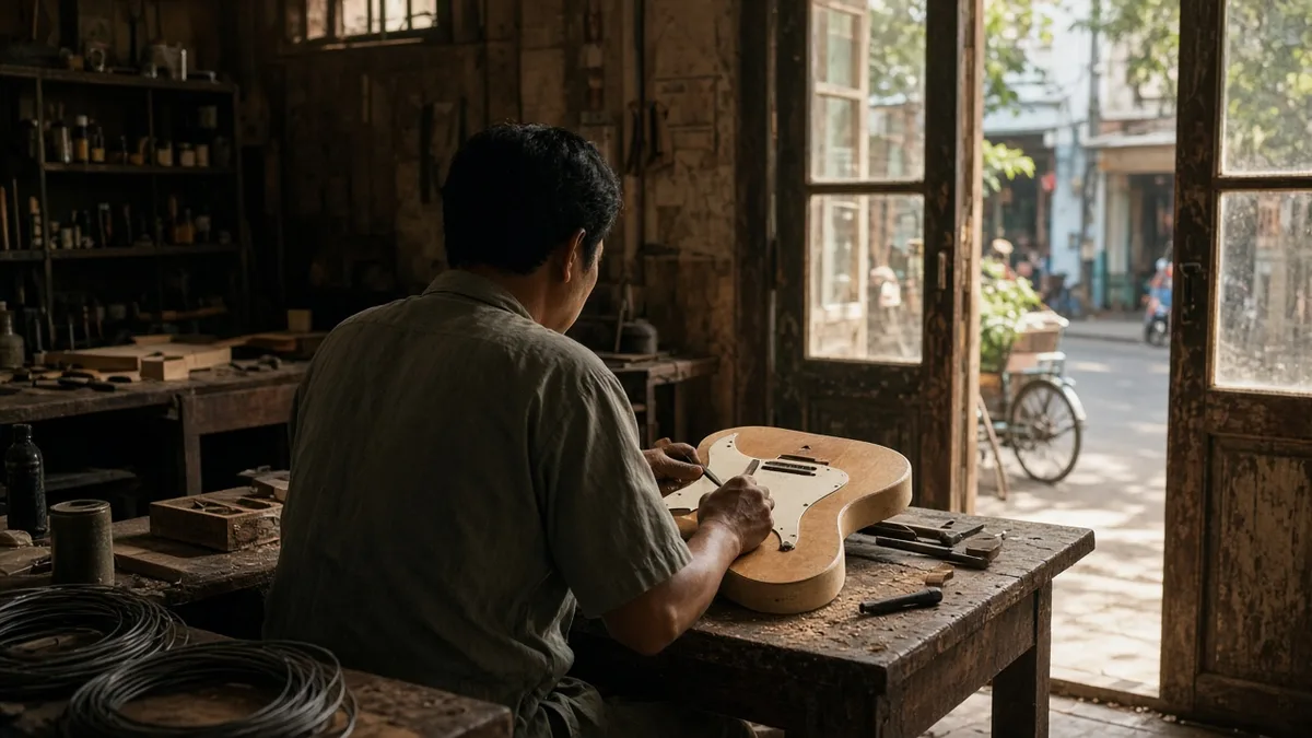 Nhạc trẻ Sài Gòn trước 1975 và đàn guitar ở Chợ Lớn